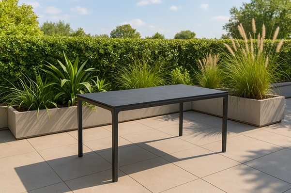 Aluminium Dining Table.