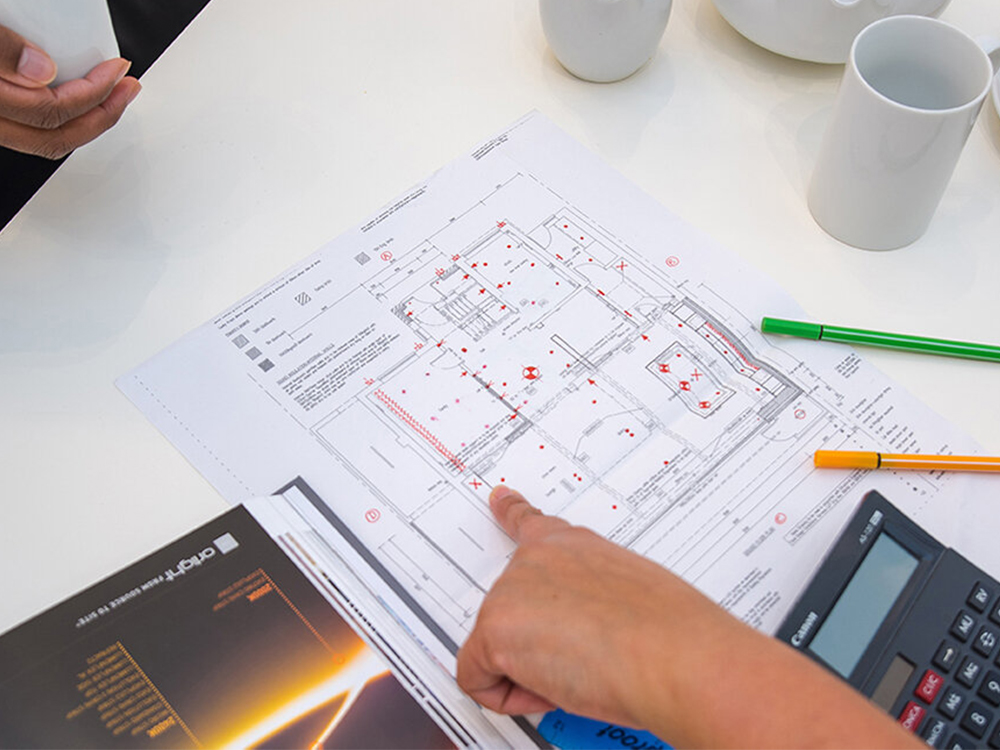 Lighting Layout Design