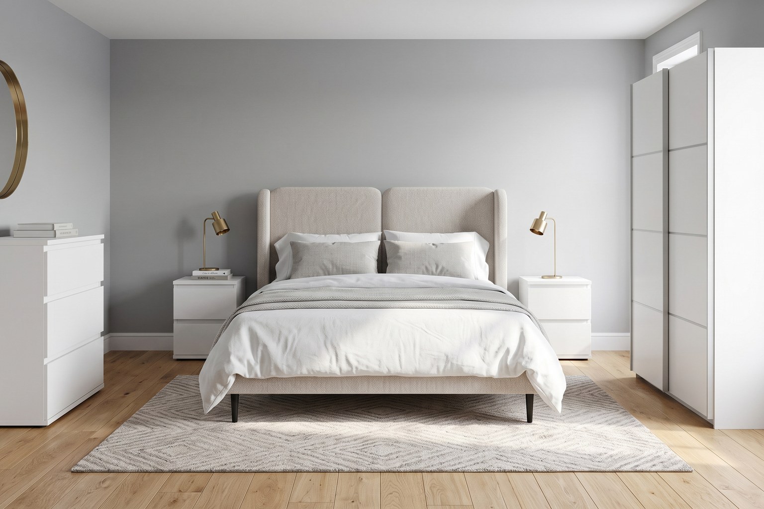 Zero-wait main bedroom