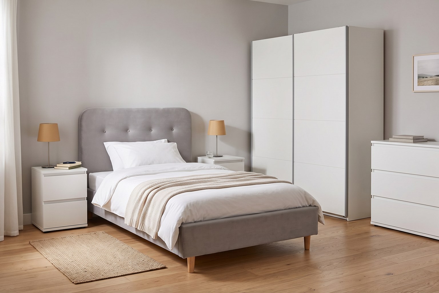 Zero-wait spare bedroom